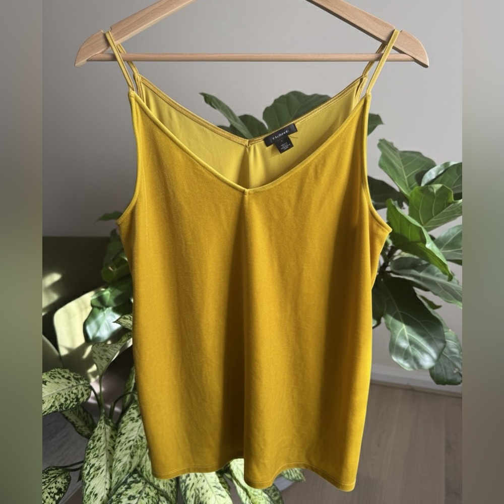 Halogen Mustard Camisole Top Size S